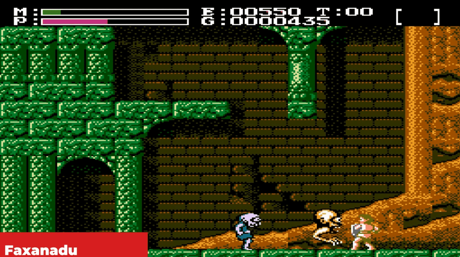 Faxanadu Gameplay